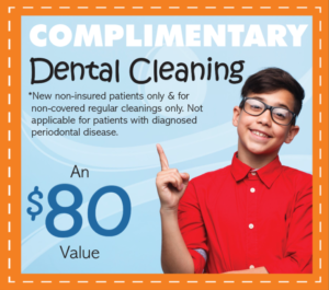 Complimentary Dental Cleaning - An $80 Value
