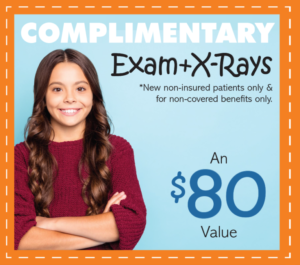 Complimentary Exam+X-Rays - An $80 Value